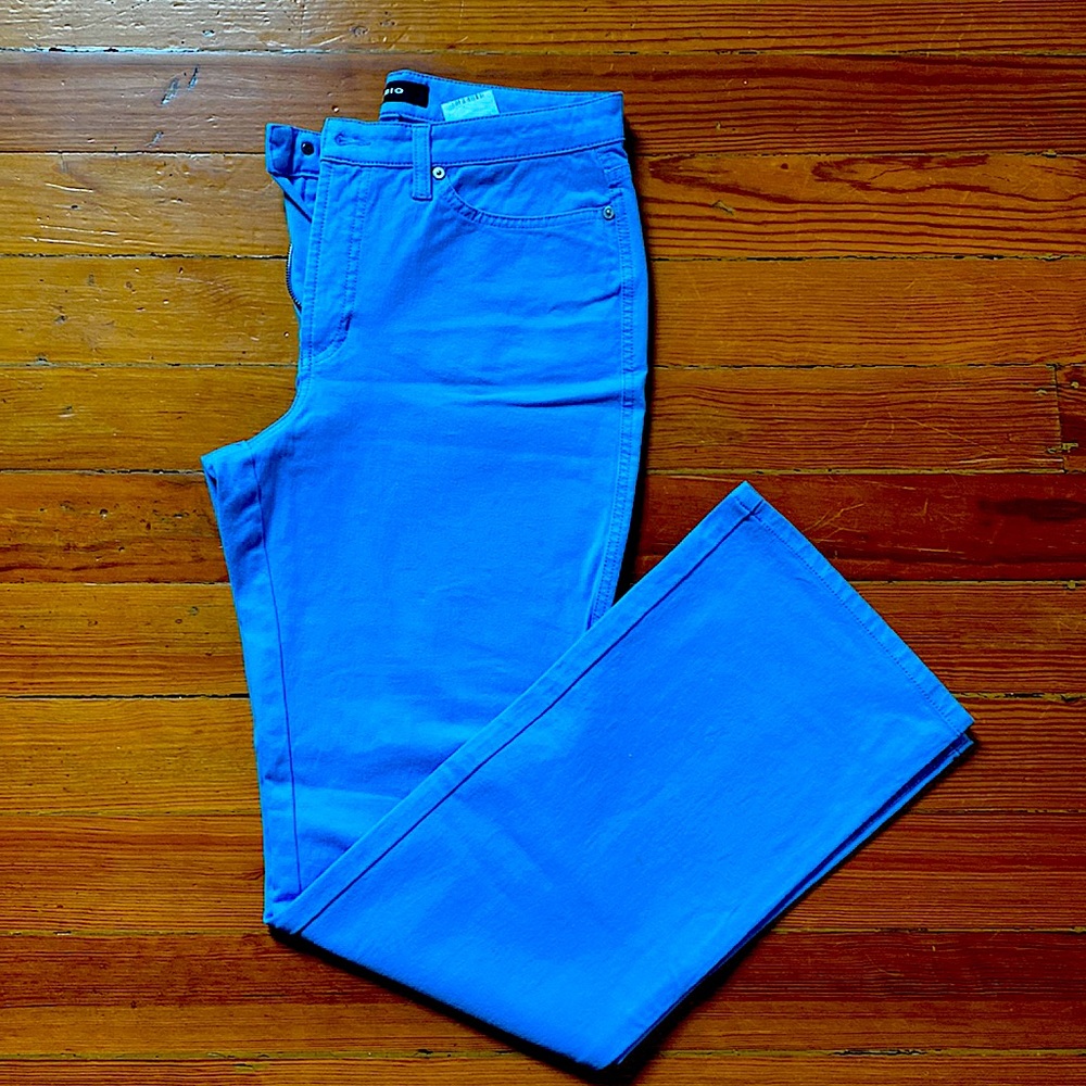 CAMBIO Teal Colored, Boot Cut, High Rise, Size 10 Jeans